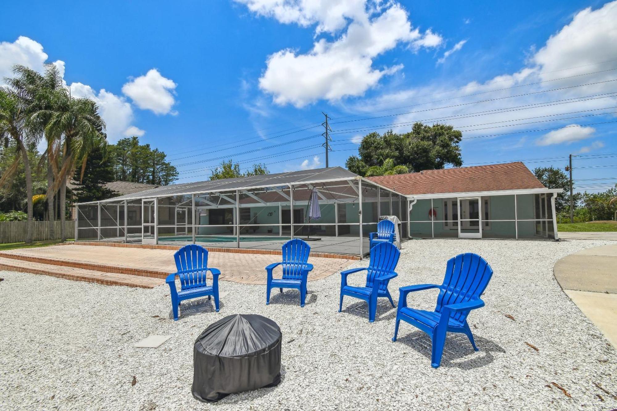 Lake House Westchase Area. Heated Pool Waterfront! Tampa Eksteriør billede